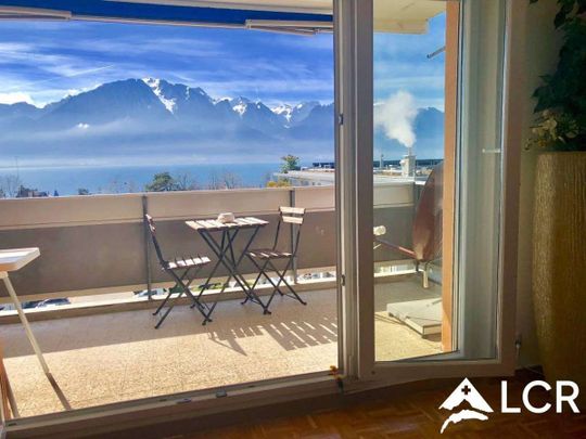 Beautiful apartment 2,5p / 1 bedroom / Balcony with lake view - Photo 1