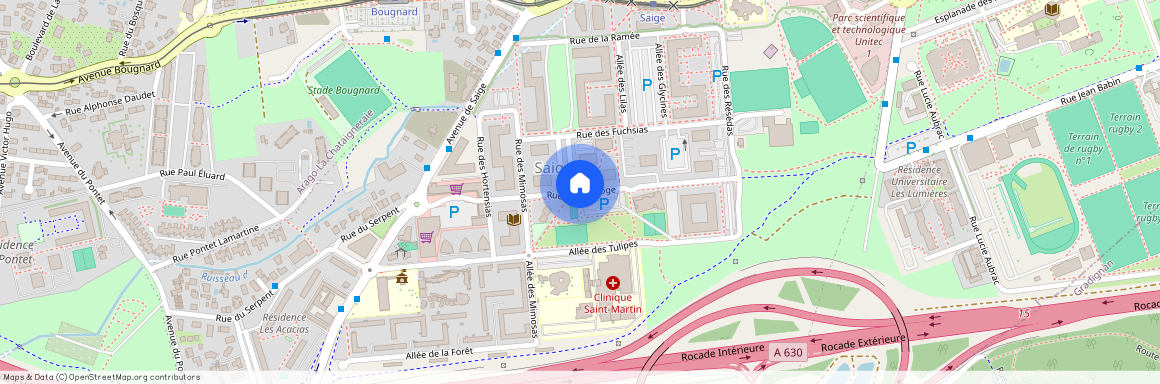 Rue de l'Horloge, Francja, Pessac