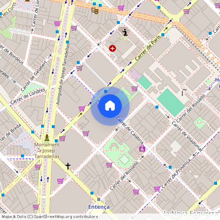 Carrer de Calàbria, Barcelona, Catalonia