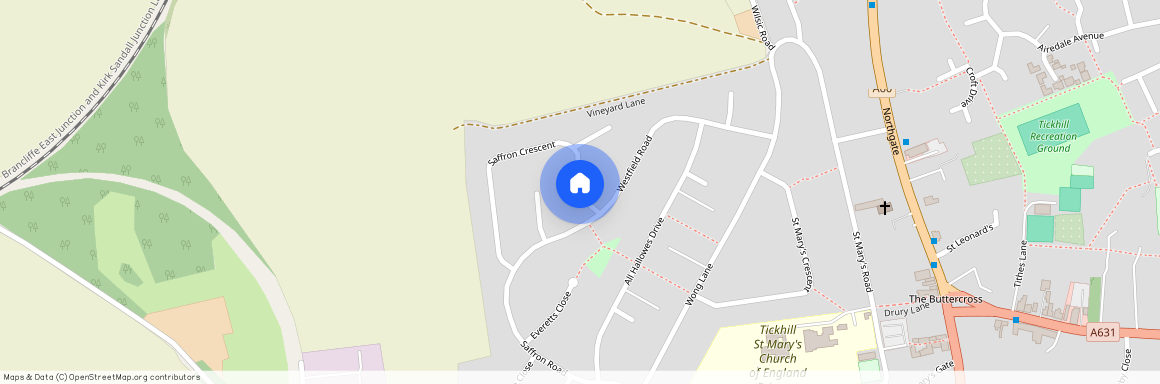 Saffron Crescent, Tickhill, Doncaster, South Yorks