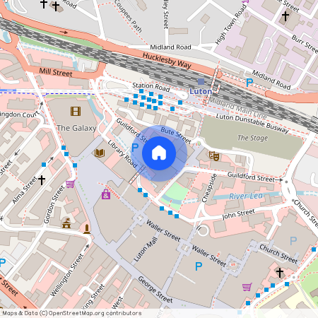 Flat C, Guildford House, - Guildford Street, Luton