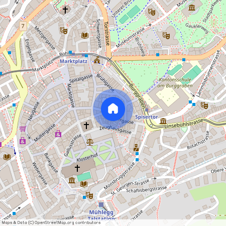 9000, St. Gallen, Spisergasse