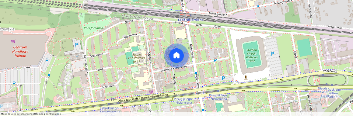 ul. Niciarniana, Stary Widzew, Widzew, Łódź, łódzkie