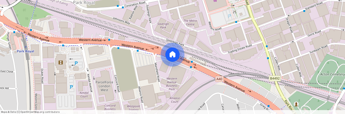 Western Avenue, W3, London