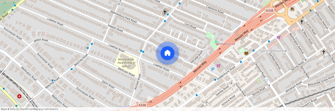 Stewart Road, Bournemouth, Dorset, BH8