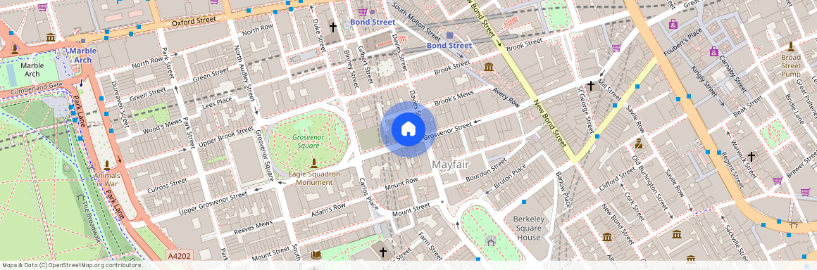 32 Grosvenor Street, London, w1k