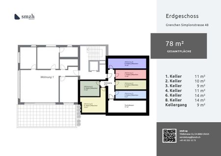 Modern 2.5-room apartment for rent in Grenchen - Foto 2