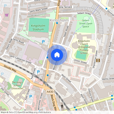 Worcester Parade, Gloucester GL1