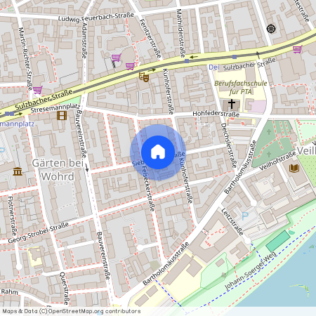 Siebmacherstraße, 90489 Nürnberg (Mittelfr) - Oststadt