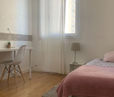 COLOCATION 4 CHAMBRES MEUBLEES - Appartement Rennes 4 pièces - Photo 5