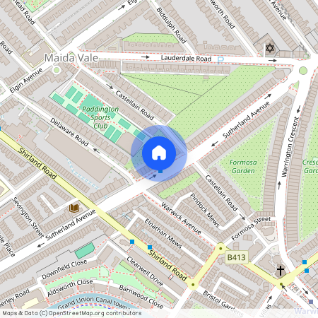 Sutherland Avenue, Maida Vale, W9