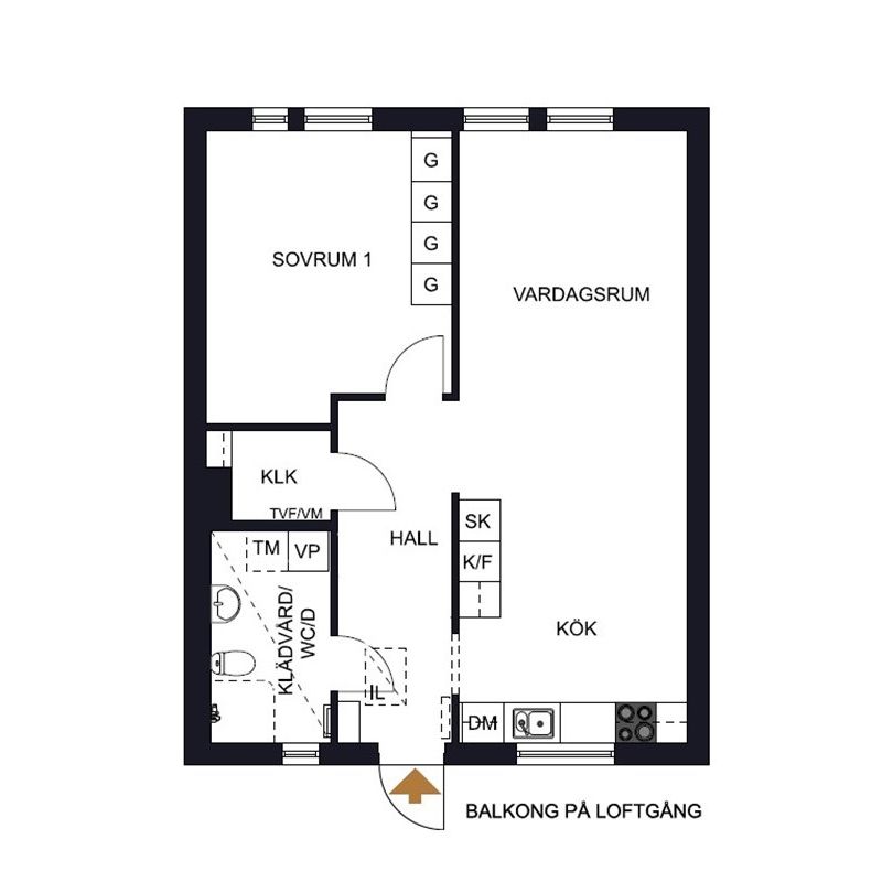 Östra Kaserngatan 5 AQ - Foto 1