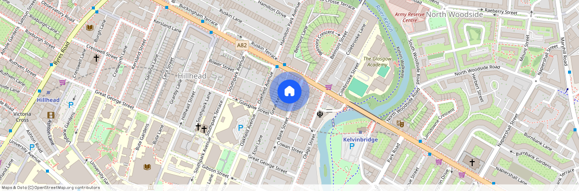 Bank Street, Glasgow, G12
