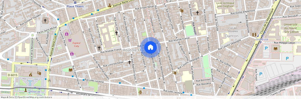 Rue Gabriel Péri, Quartier Danton, 76600, Le Havre