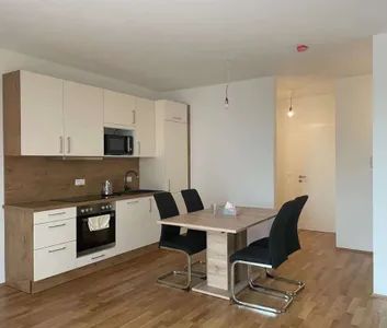 + NEU+ NÄHE BUSHALTESTELLE POLGARSTRASSE 44.5M2 2-ZIMMERWOHNUNG PLUS 10M2 BALKON INKL HOCHWERTIGER KÜCHE UND KELLERABTEIL - Photo 1