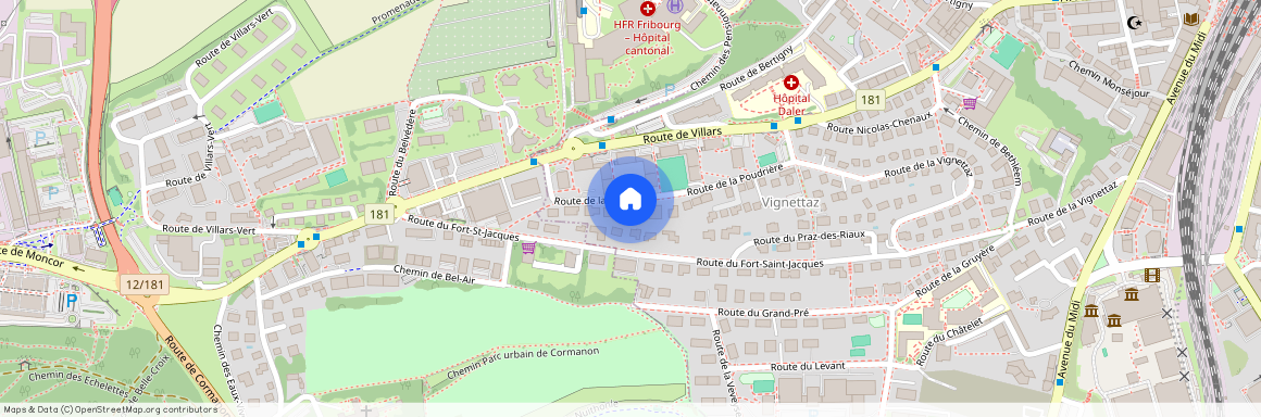 1700, Freiburg, Route De La Poudrière, 35