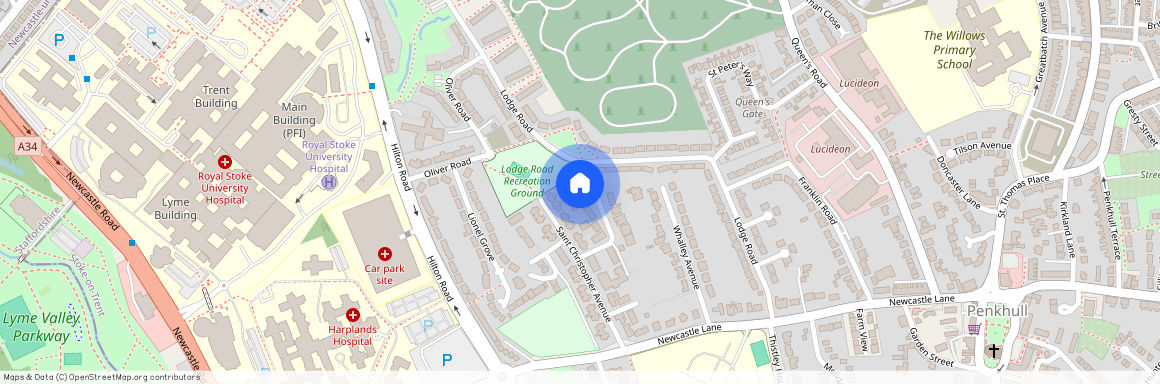 Maryfield Walk, Penkhull, Stoke-On-Trent