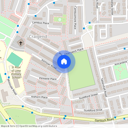 Jerviston Road, Glasgow, G33