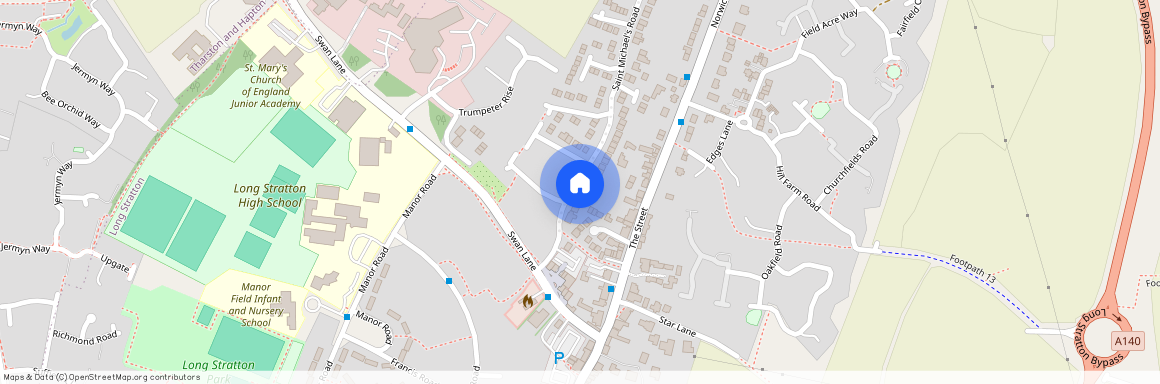 St Michaels Road, Long Stratton