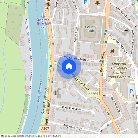 Kingston upon Thames KT1 2JB