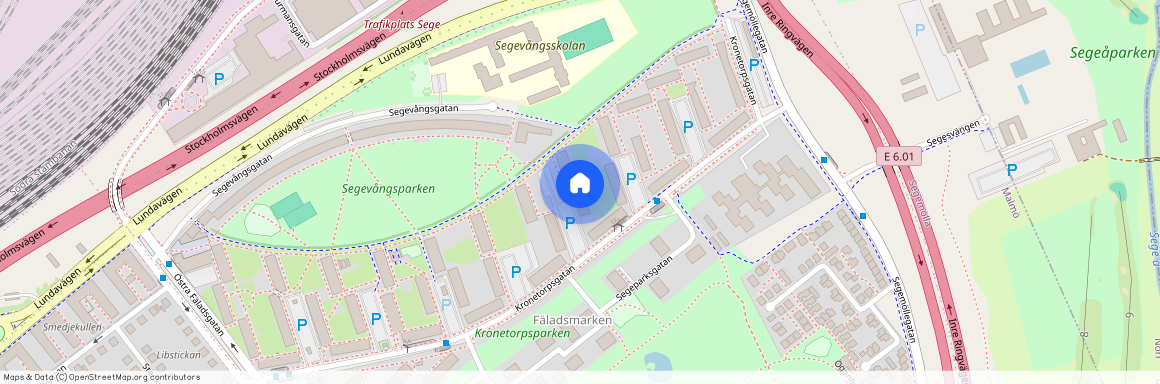 Kronetorpsgatan 80A, Segevång