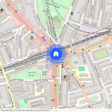 Highbury Station Road, Highbury Corner, N1