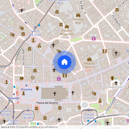 Via Agnello, Milan, Lombardy 20121