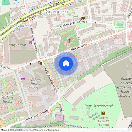 ul. Grzegórzecka, Grzegórzki, Grzegórzki, Kraków, małopolskie