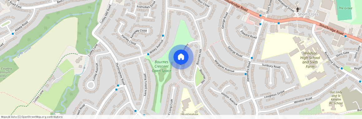 Bournes Crescent, Halesowen, West Midlands, B63