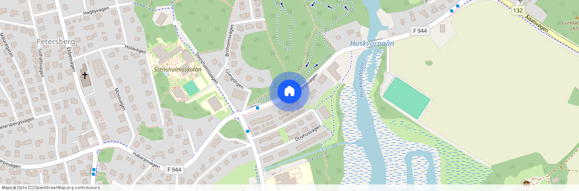 Hakarpsvägen, Huskvarna