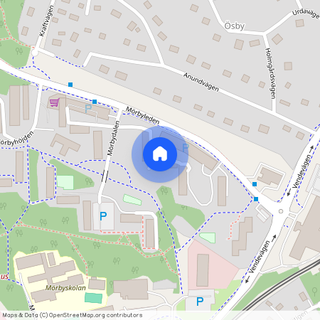 Mörbydalen, Danderyd