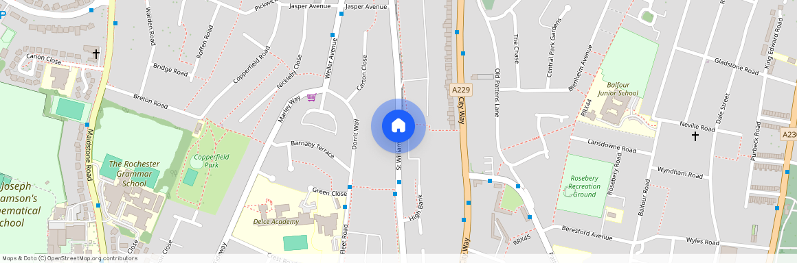 St Williams Way, Rochester, Kent, ME1