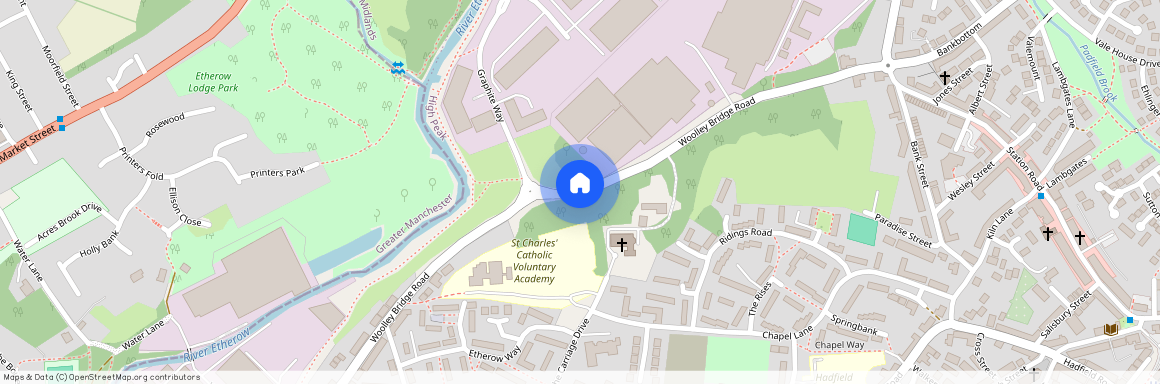 Woolley Bridge Road, Glossop