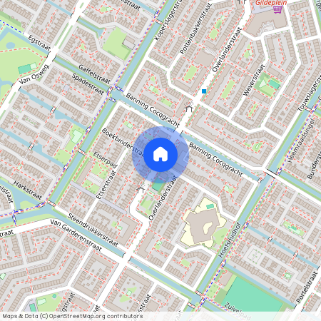 Overlanderstraat en omgeving, 1445 KB, Edelsmidstraat, Purmerend
