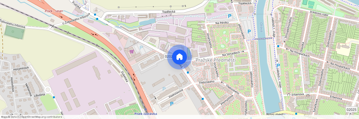 Pražská, Písek - Písek, Jihočeský kraj