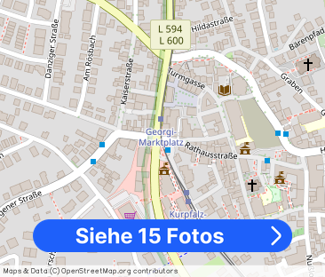 Leimen: 3 ZKB hoch am Hang, Terrasse u. Garage, renoviert - Foto 1