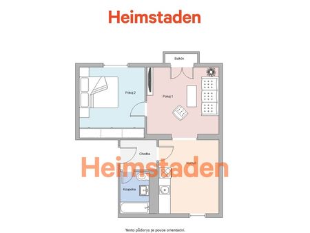 Pronájem bytu 2+1 49 m - Photo 4