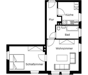 Ruhiges Wohnjuwel: Lichtdurchflutete 2-Zimmer-Wohnung in begehrter ... - Photo 2