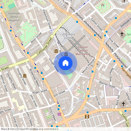 Postmark, Monograph Square, Penny House, WC1X