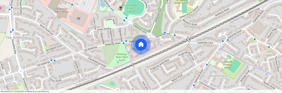 Reddings Park, The Reddings, Cheltenham, Glos, GL51