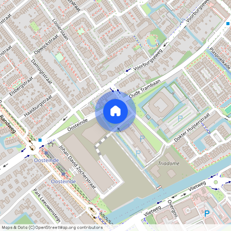 Damcentrum, 2265 DA, Oude Trambaan, Leidschendam