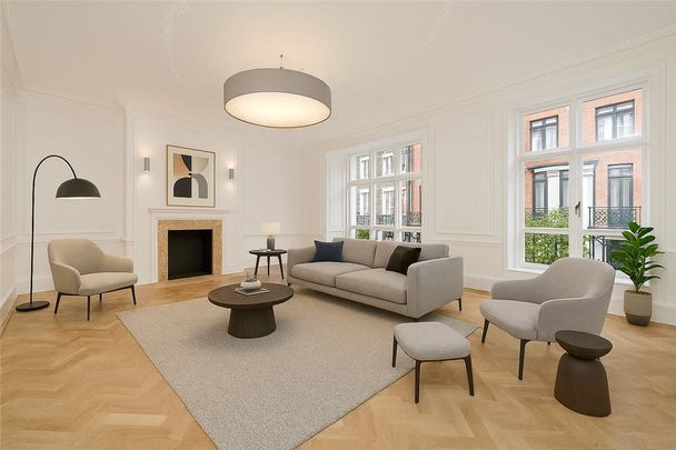 Stunning first floor apartment in the heart of Marylebone Village that has been refurbished to the highest standard while retaining many original features. - Photo 1