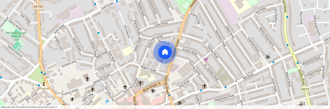 Cannon Street, Wellingborough, Northamptonshire. NN8 4DS