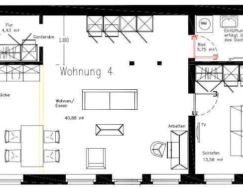Moderne 2-Zi-.Whg. in Plagwitzer im Hinterhaus mit eigenem Garten! - Foto 1