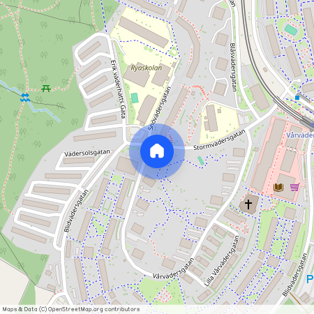 Södra Biskopsgården, Göteborg, Västra Götaland, Vårvädersgatan 21