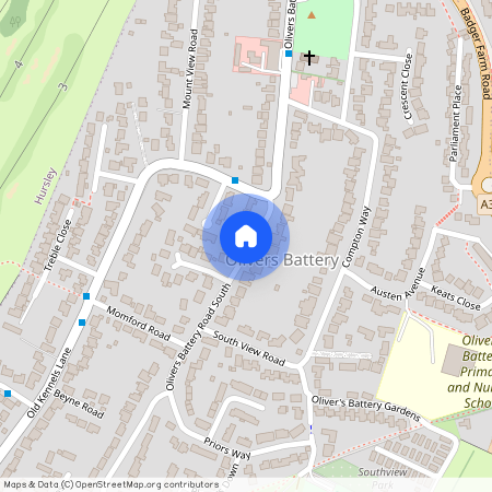 Olivers Battery Road South, Winchester, SO22