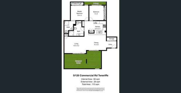 Large fully furnished apartment within boutique block - Photo 1