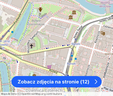 Wynajem! 2 M z balkonem w centrum/Rynek 5min!! – zdjęcie 1