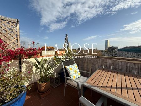 2 room luxury penthouse for rent in Barcelona, Spain - Photo 5