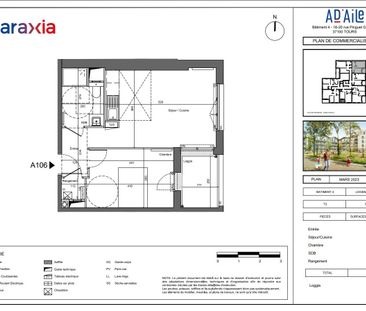 Location Appartement 2 pièces 40m² TOURS 37100 - Photo 4